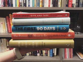 2020 Book Recommendations CCWP Stack of books