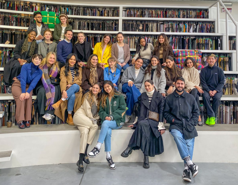 Members of the Fashion & Luxury MBA program Members of the Fashion & Luxury MBA program